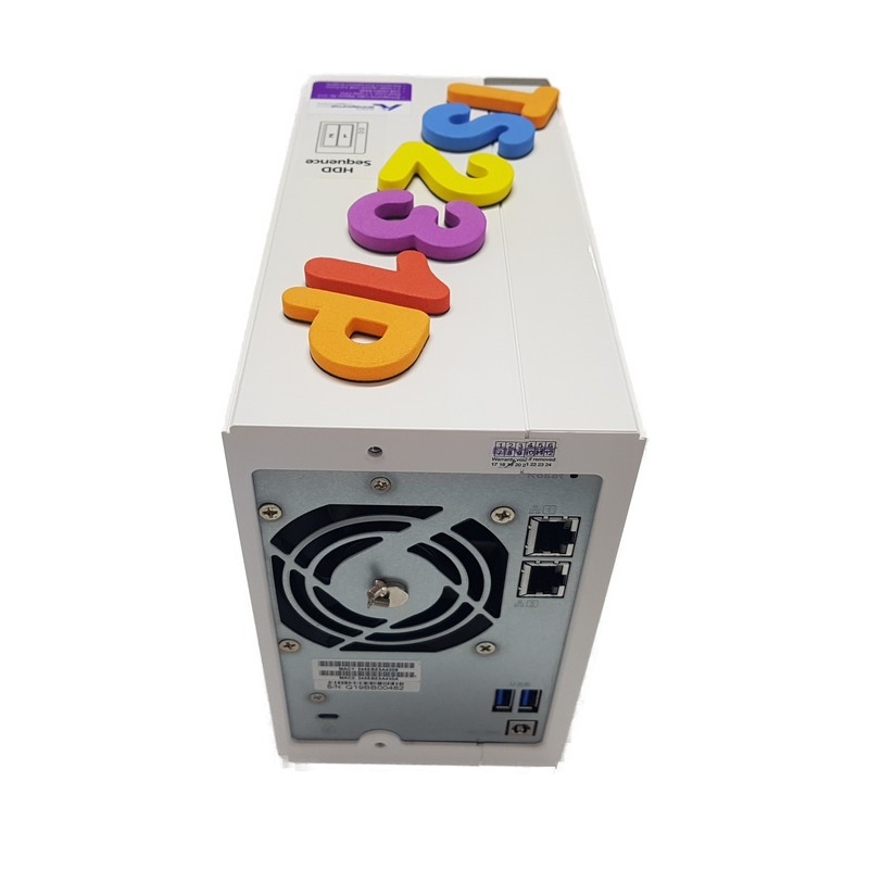 QNAP TS-231P Rückseite