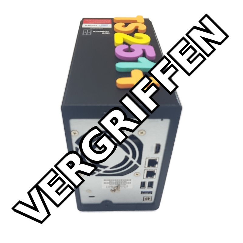 QNAP TS-251+ Rückseite