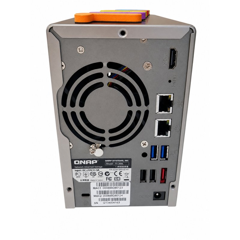 QNAP TS-269L Rückseite