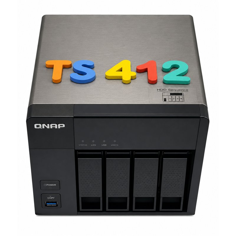 QNAP TS-412 Front