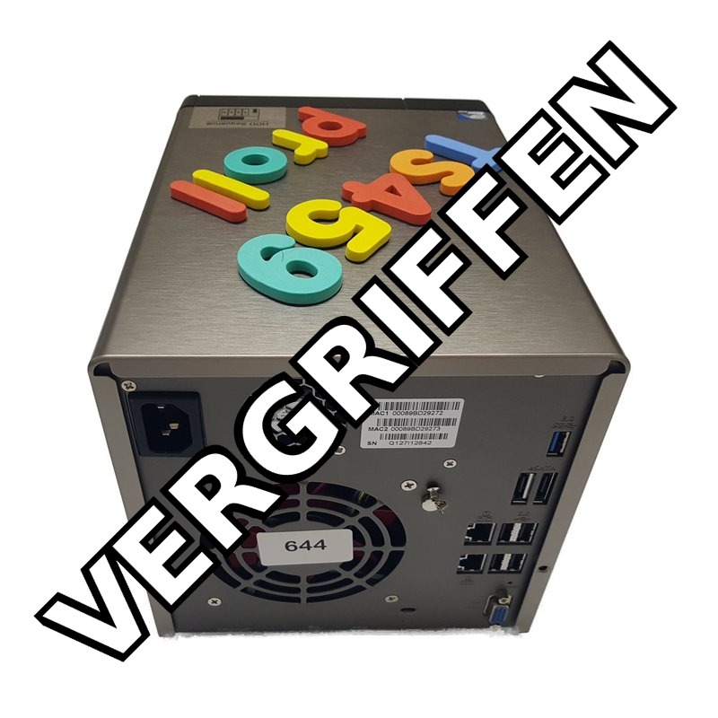 QNAP TS-459 Pro II Rückseite