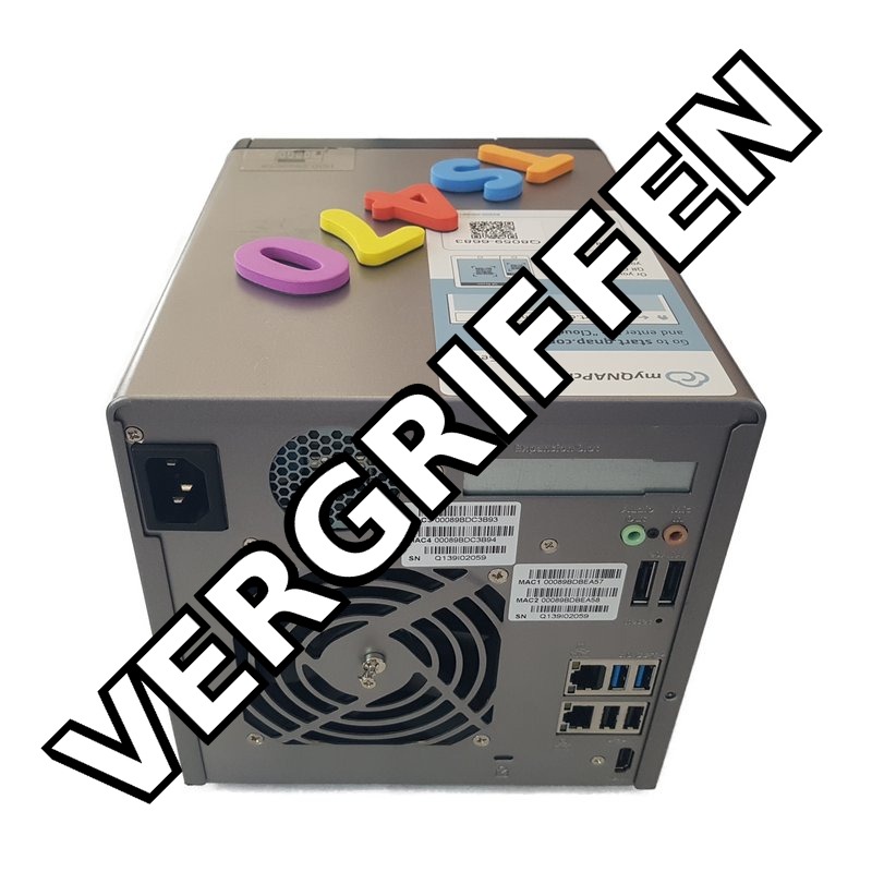 QNAP TS-470 Rückseite