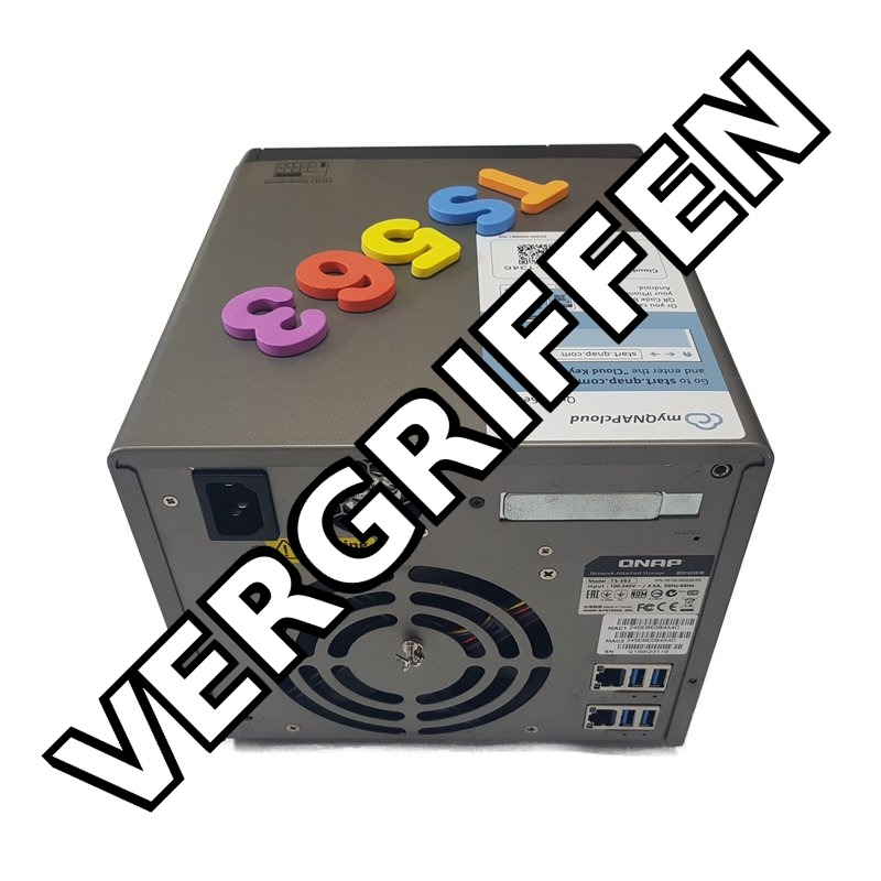 QNAP TS-563 Rückseite
