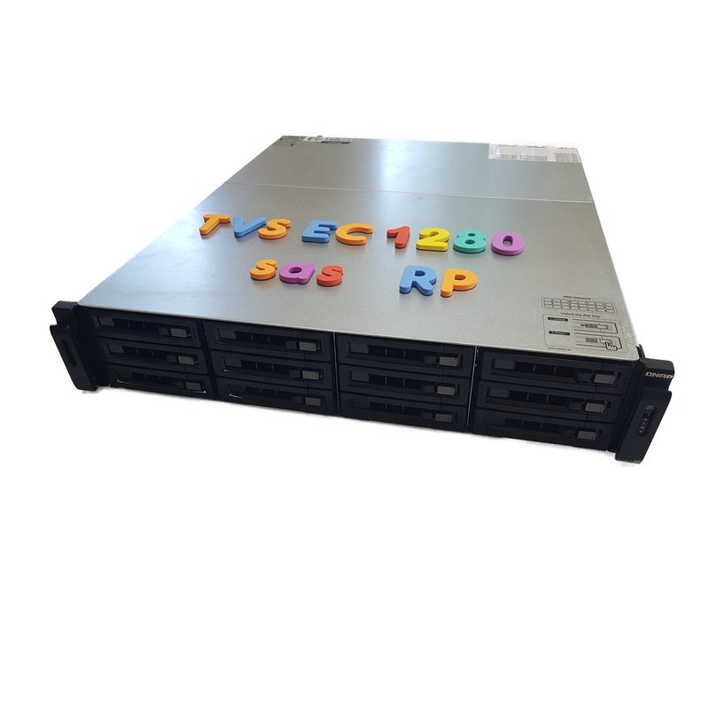 QNAP TVS-EC1280U-SAS-RP Front
